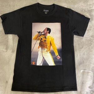 Freddie Mercury Champion T Shirt